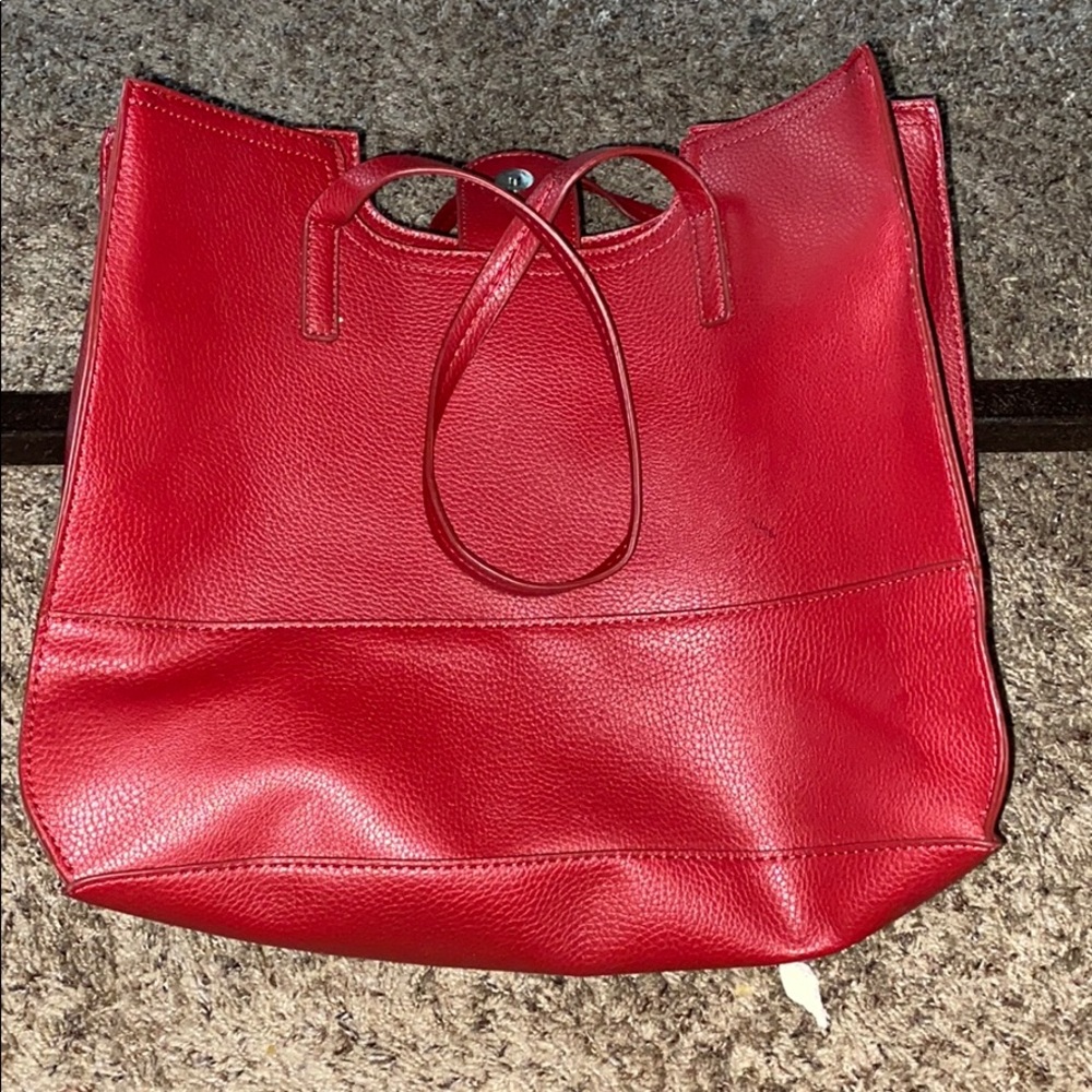 Dark Red Purse